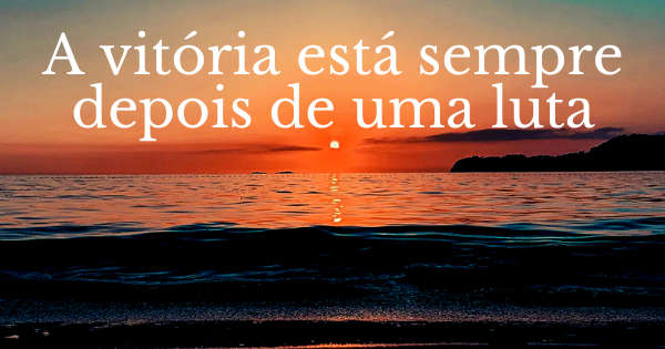 a vitoria esta sempre
